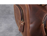 Mala de viagem em pele crazy horse — Modelo J — Imagem de detalhe 20