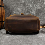 Rucksack aus Crazy Horse-Leder — Modell AF — Detailansicht 6
