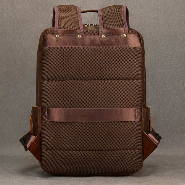 Crazy Horse Leather Backpack — Style AG — Detail image 19
