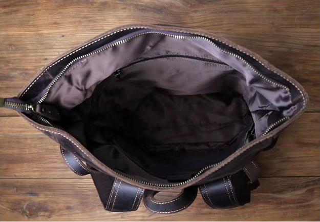 Crazy Horse Leather Backpack — Style AS — Detail image 15