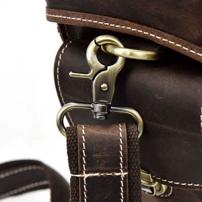 Kameratasche aus Crazy Horse-Leder — Modell B