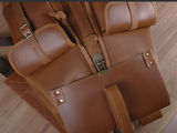 Mochila em pele crazy horse — Modelo AR — Imagem de detalhe 12