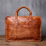 Bolsa de ombro em pele bovina — Modelo H — Imagem de detalhe 5