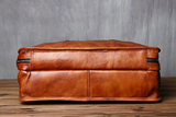 Bolsa de ombro em pele bovina — Modelo H — Imagem de detalhe 10
