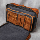 Bolsa de ombro em pele bovina — Modelo H — Imagem de detalhe 15