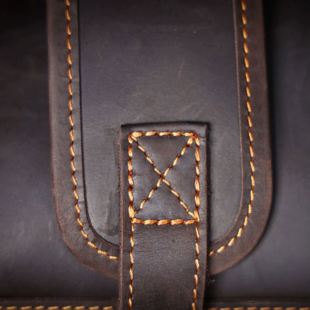 Sac à dos en cuir crazy horse — Modèle AU