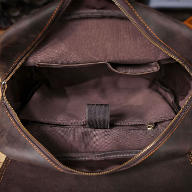 Sac à dos en cuir crazy horse — Modèle AU