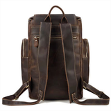 Mochila em pele crazy horse — Modelo M