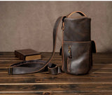 Crazy Horse Leather Crossbody Back_U Product Image 16