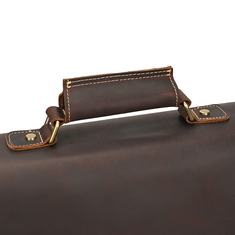 Umhängetasche aus Crazy Horse-Leder — Modell AN