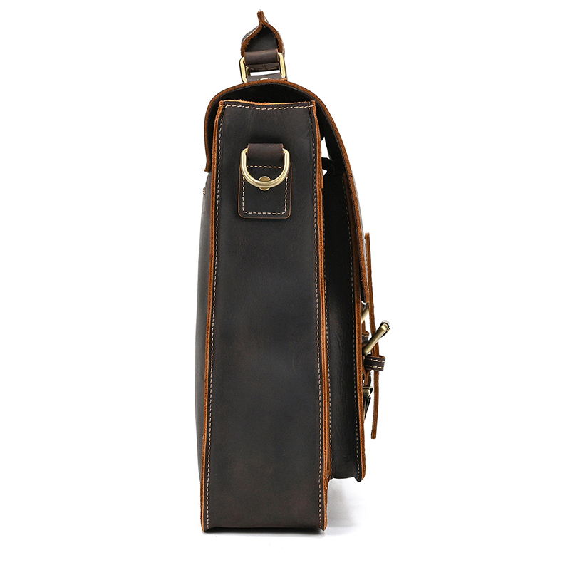 Umhängetasche aus Crazy Horse-Leder — Modell AN