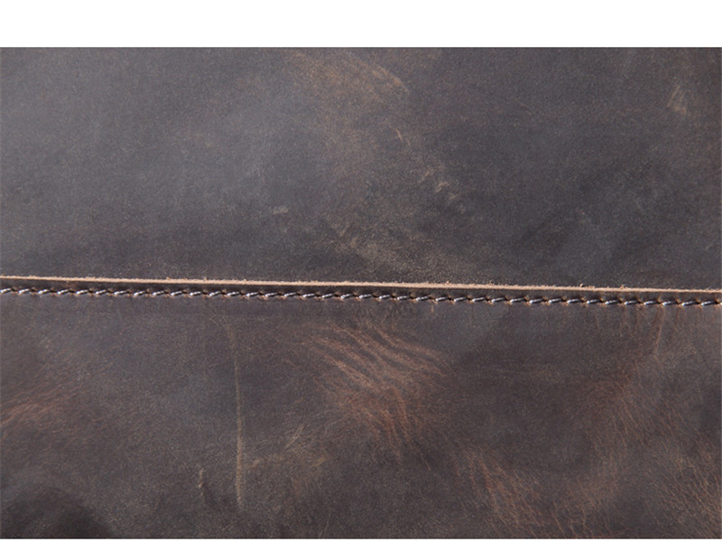 Mochila em pele crazy horse — Modelo AC