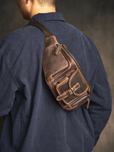 Crazy Horse Leather Waist Back_D Product Image 4