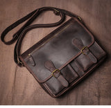 Crazy Horse Leather Shoulder Bag_AM