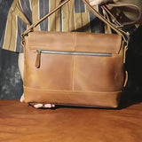미친 말 가죽 어깨 bag_y