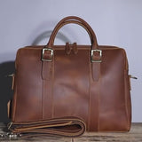 حقيبة من جلد الحصان المجنون/Business Bag_p