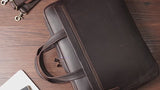 미친 말 가죽 서류 가방/비즈니스 bag_u