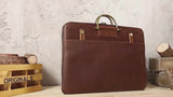 حقيبة من جلد الحصان المجنون/Business Bag_w