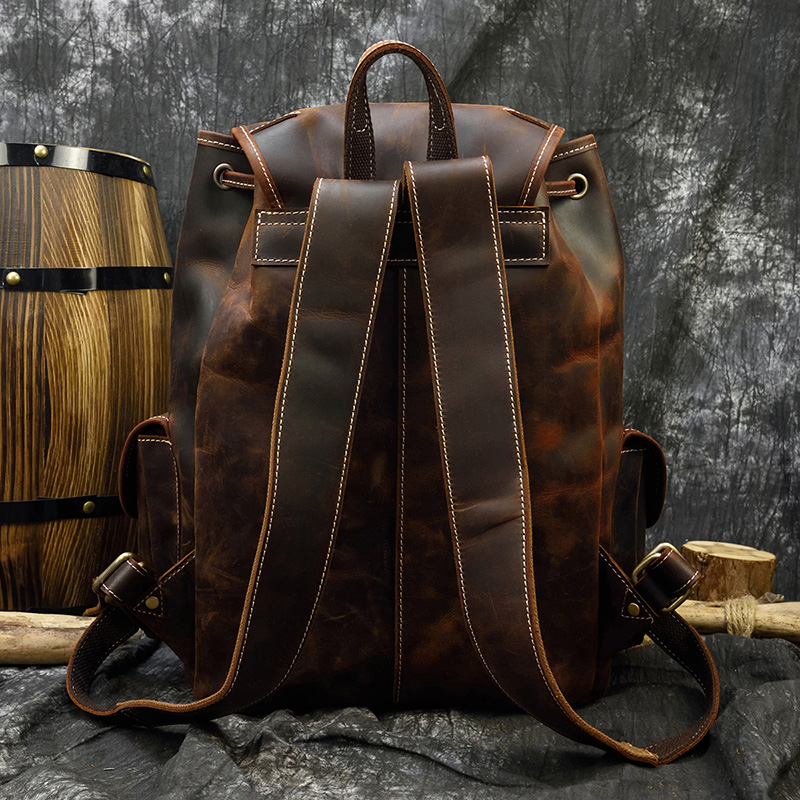 クレイジーホースレザー リュックサック_B