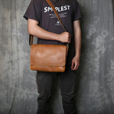 クレイジーホースレザー ショルダーバッグ_G