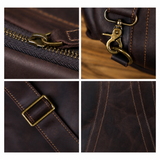 Crazy horse leather crossbody bag_W