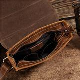 Crazy Horse Leather Shoulder Bag_l