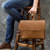 Crazy Horse Leather Shoulder Bag_r