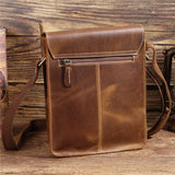 Crazy Horse Leather Shoulder Bag_L