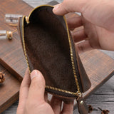 Crazy Horse Leather Pen Case_A