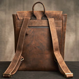 Crazy Horse Leather Backpack_AH