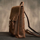 Crazy Horse Leather Backpack_AH