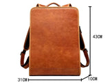 Sac à dos en cuir véritable_Unisex_F