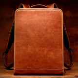 Sac à dos en cuir véritable_Unisex_F