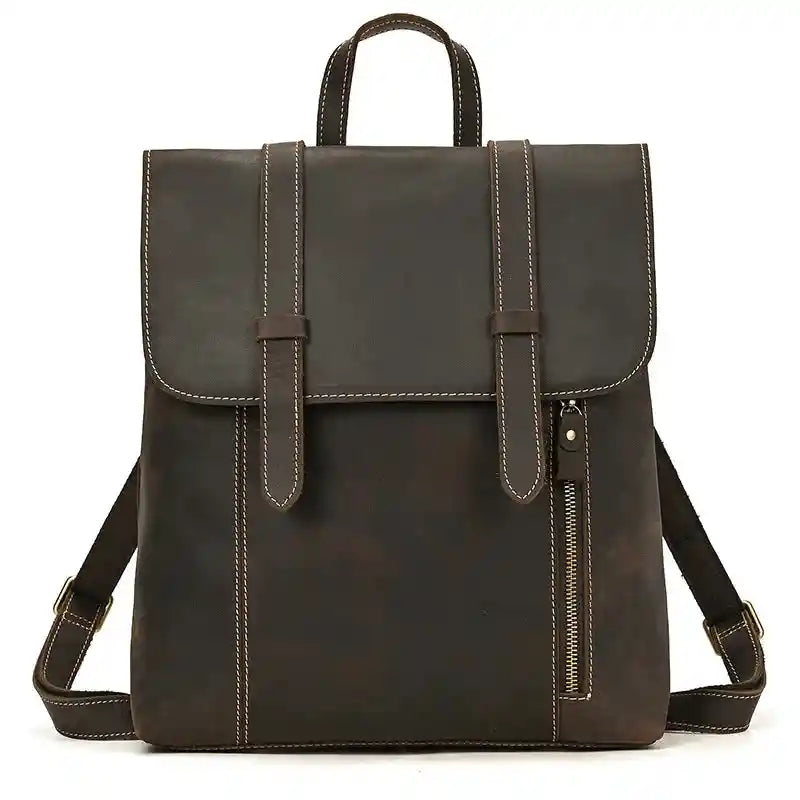 Rucksack aus Crazy Horse-Leder — Modell V