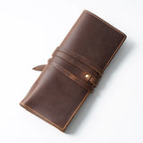 Crazy Horse Leather Pen Case_I