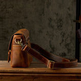 Crazy Horse Leather Mini Shoulder Bag_K