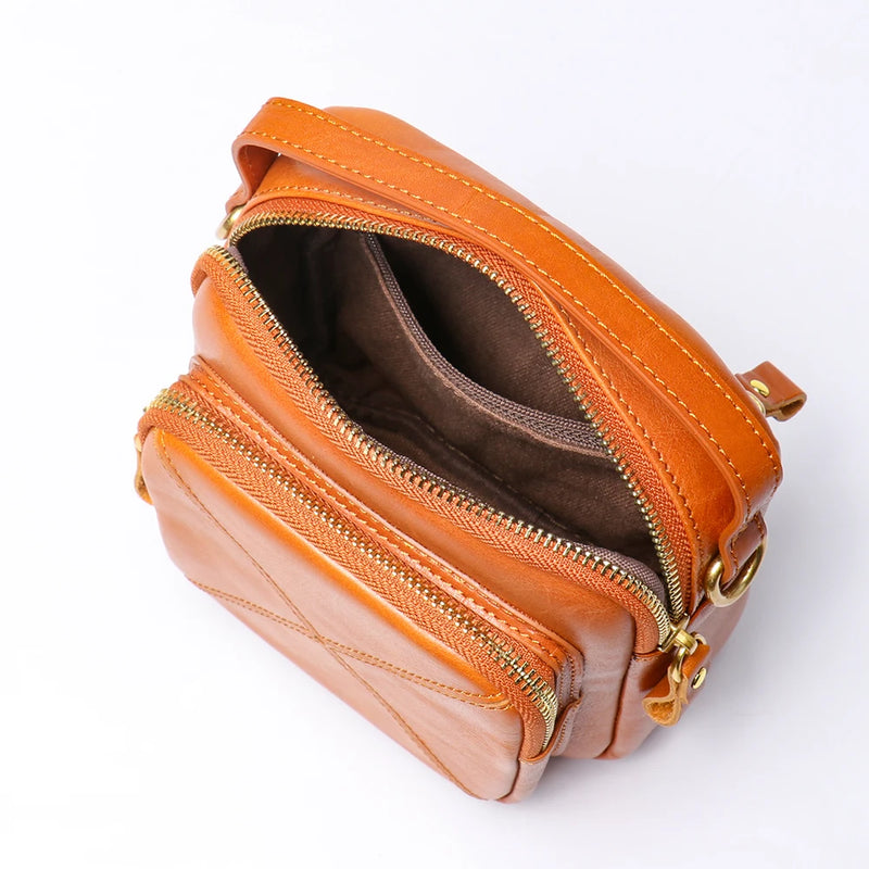 Genuine leather handbag_For women_B