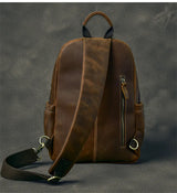 Crazy Horse Leather Crossbody Bag_O