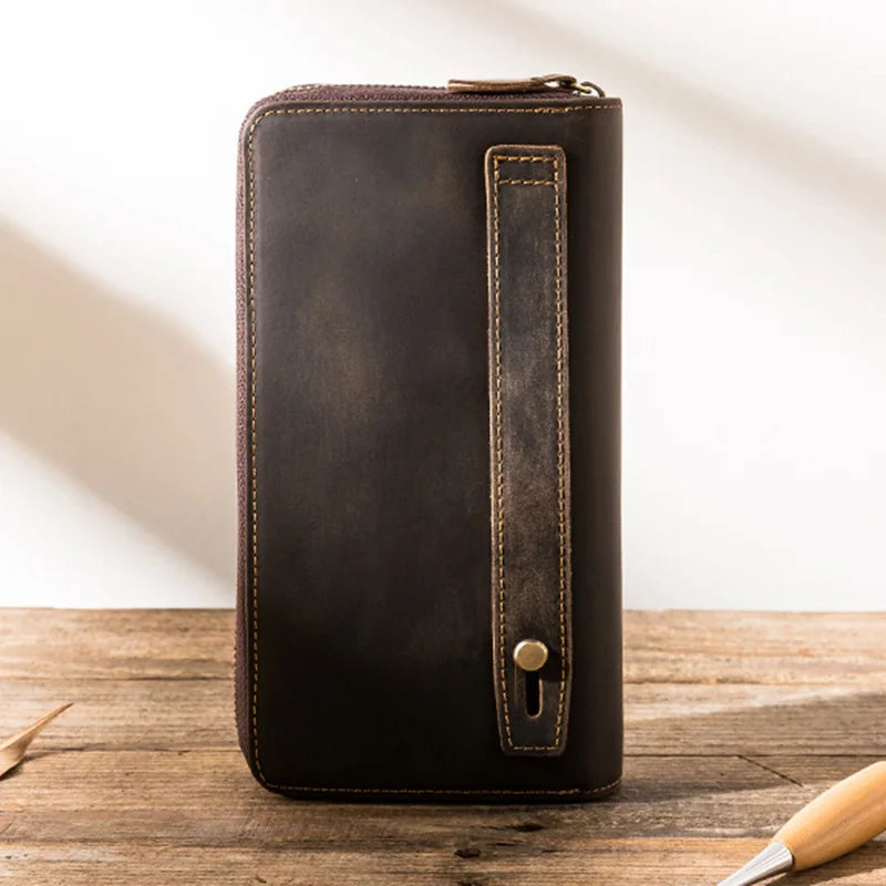 Crazy Horse Leather Wallet_D