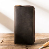 Crazy Horse Leather Wallet_D