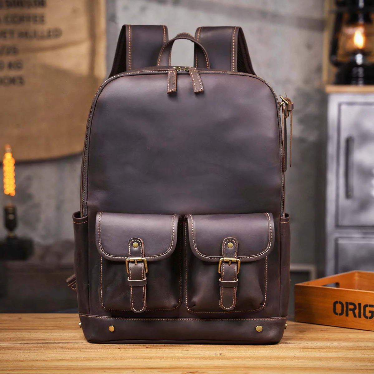 Crazy Horse Lederrucksack_AW
