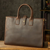 Crazy Horse Leather Briefcase/Business Bag_Y