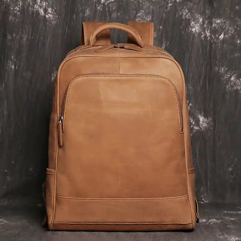 Cowhide Backpack — Style B