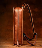 Sac à dos en cuir véritable_Unisex_F