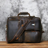 Crazy Horse Leather 3-Way Business Bag_A