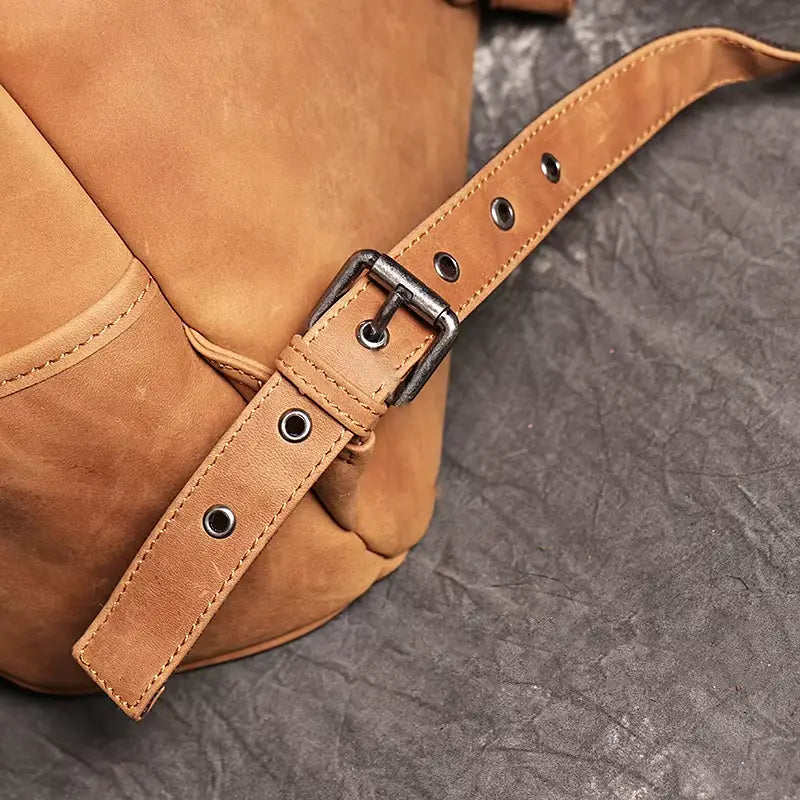 Cowhide Backpack — Style B