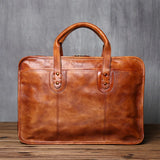 NZPJ ريترو الرجال حقيبة الطبقة العليا جلد البقر حقيبة يد حقيبة سفر اليدوية الجلود كمبيوتر محمول حقيبة أعمال الكتف حقيبة كروسبودي