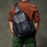 Crazy Horse Leather Crossbody Bag_O