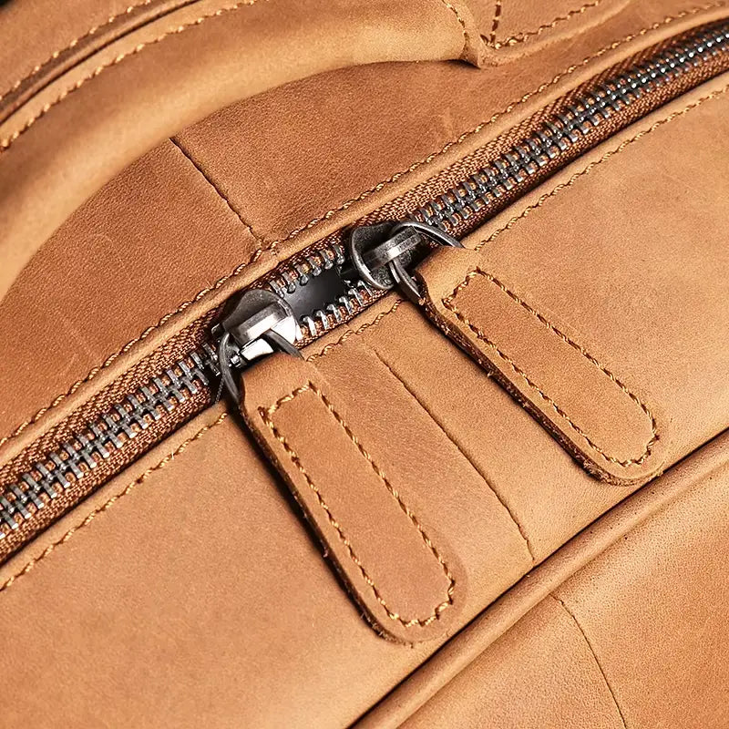 Cowhide Backpack — Style B