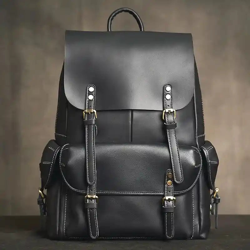 Rucksack aus Rindsleder — Modell E